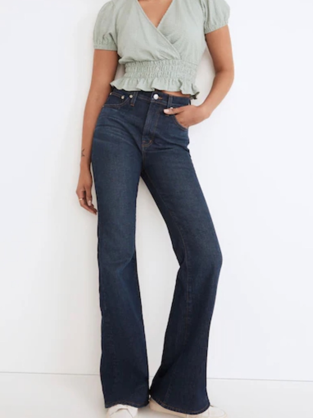 Madewell The Perfect Vintage Flare Jean size 26 Blue